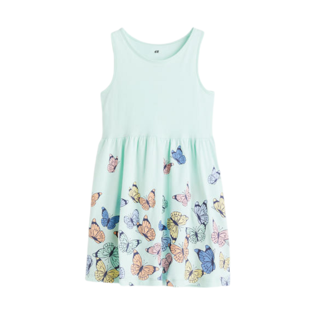 6/7 Vestido Mariposas H&M