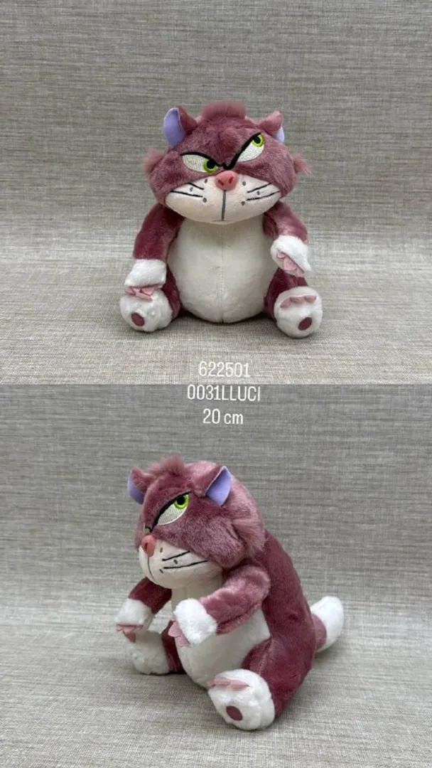 GATO LUCIFER ROSA 20 CM