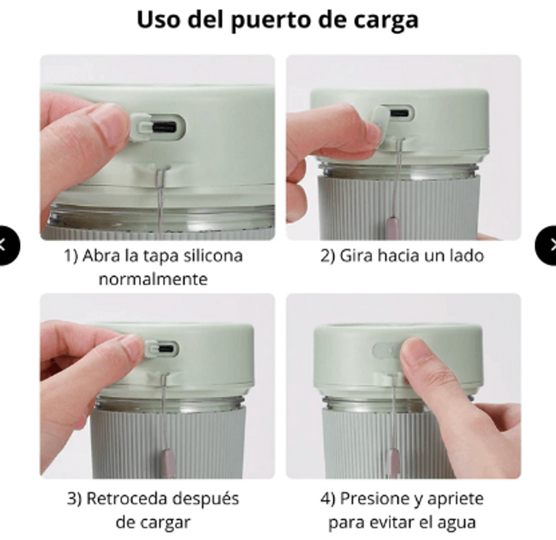 licuadora portatil - portable juicer