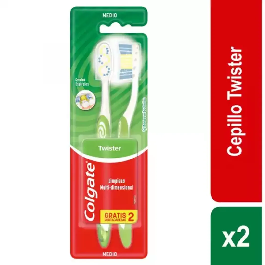 CEPILLO COLGATE*2 TWISTER