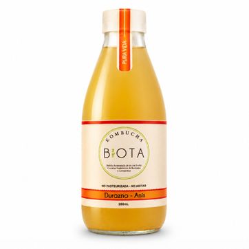 Imagen del producto KOMBUCHA DURAZNO Y ANIS X 280ML BIOTA