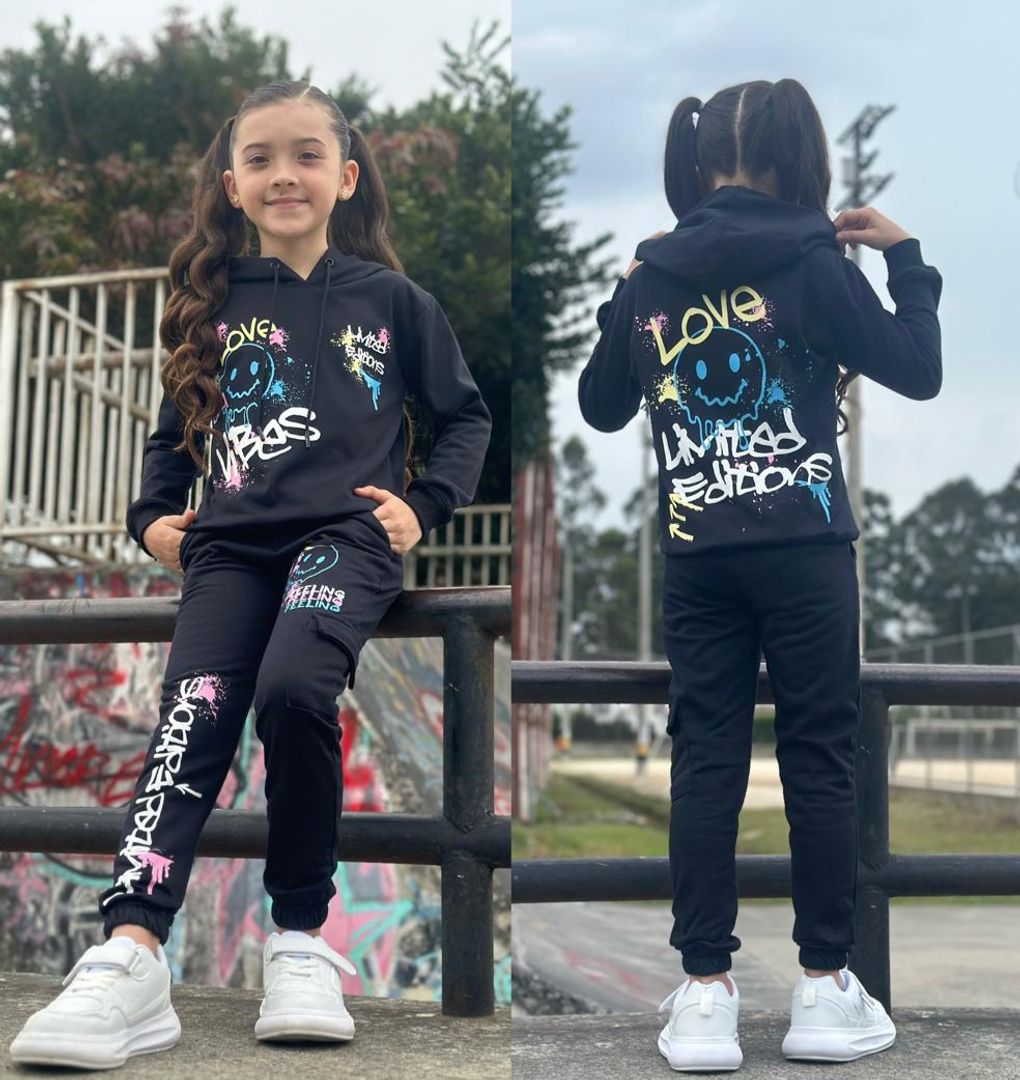 Conjunto deportivo para niña
