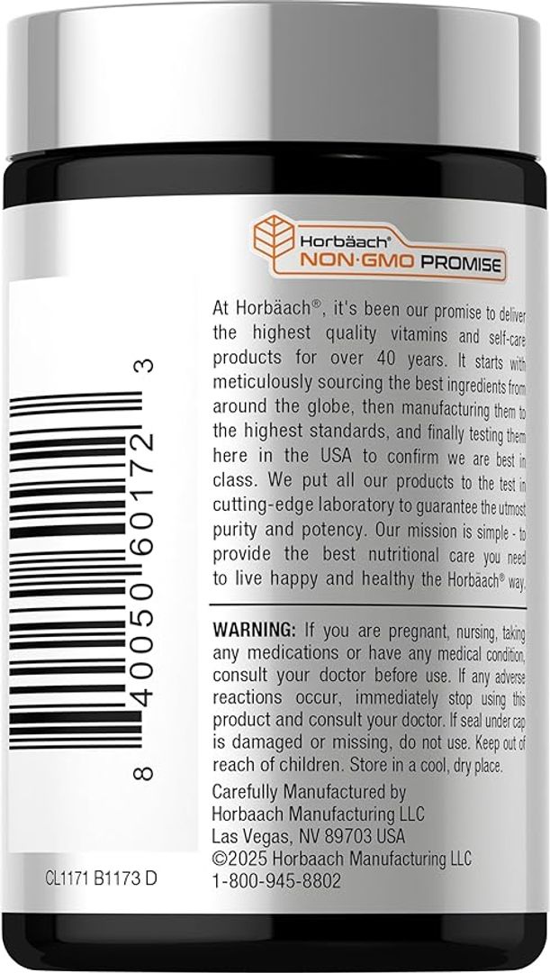 Vitamina B12 de 5000 mcg 120 tab Horbäach