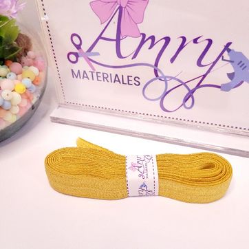 Sesgo Satinado Dorado 1.5cm  - imagen 2