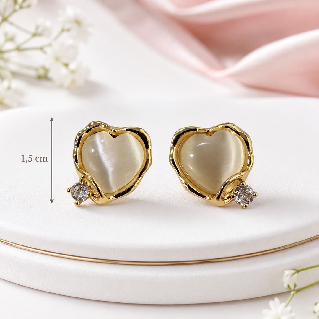 Topitos Corazón Nácar