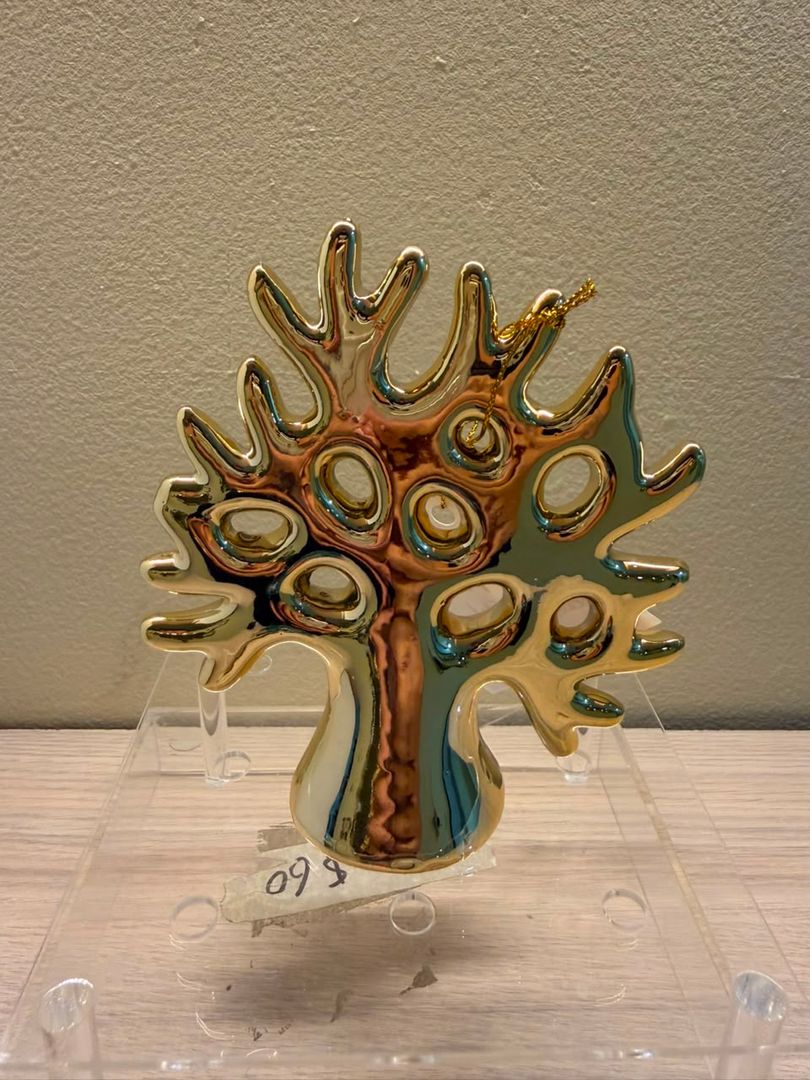 ARBOL DE LA VIDA CROMADO EN POLIRECINA
