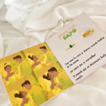 Imagen del producto ANILLOS PRINCESA Y EL SAPO