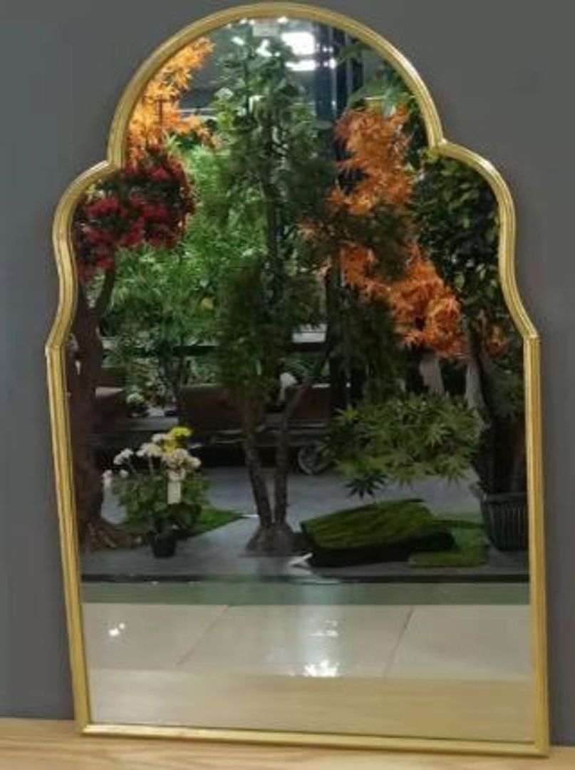 Espejo en latón de pared