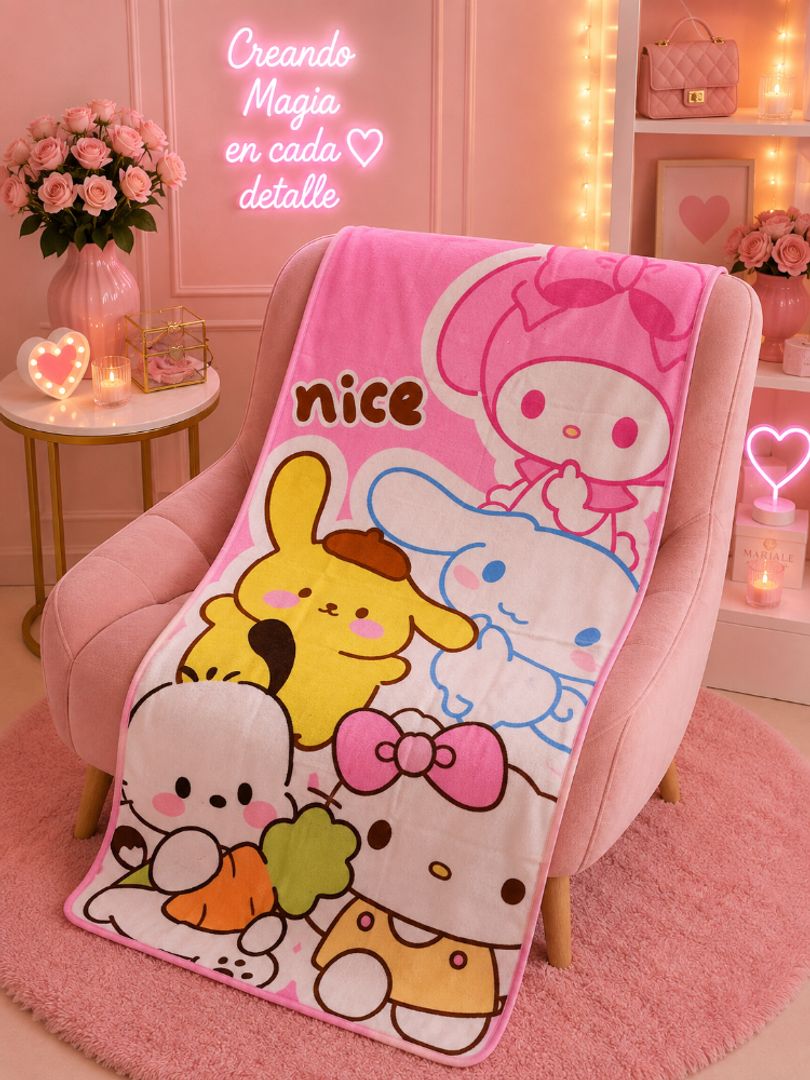 Toallas grandes Sanrio 