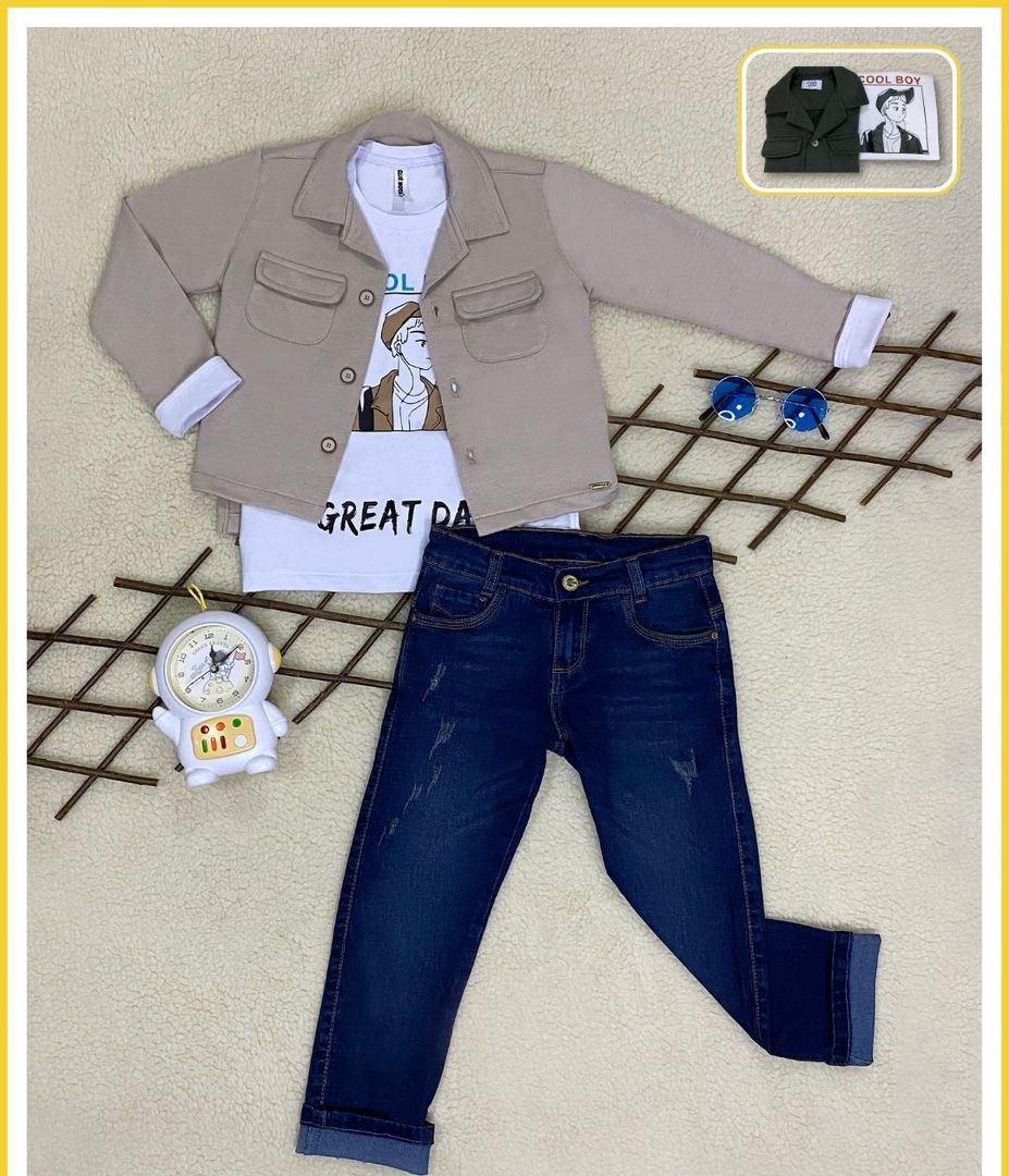 Conjunto tres piezas para niño