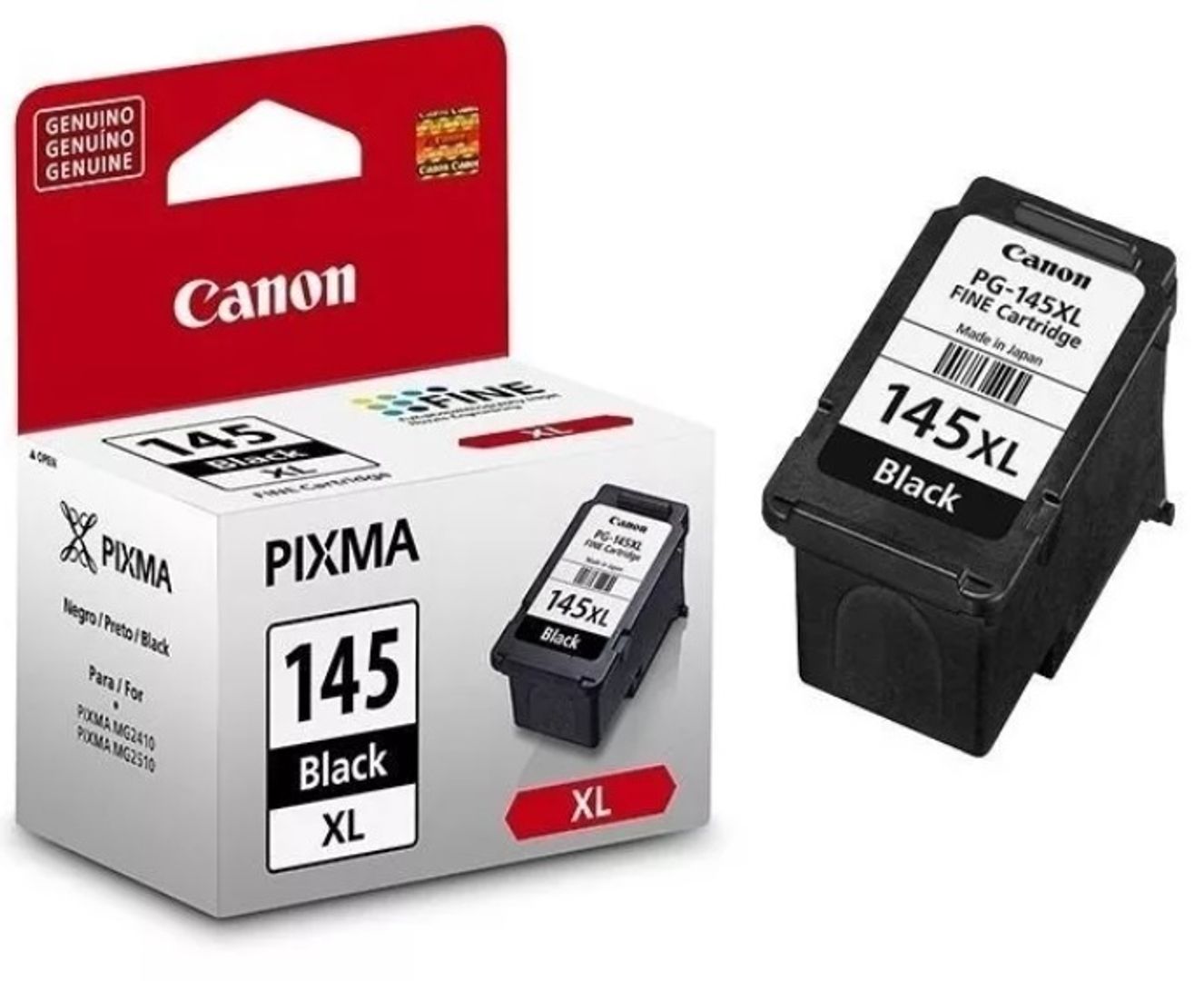 Cartucho CANON 145XL Negro