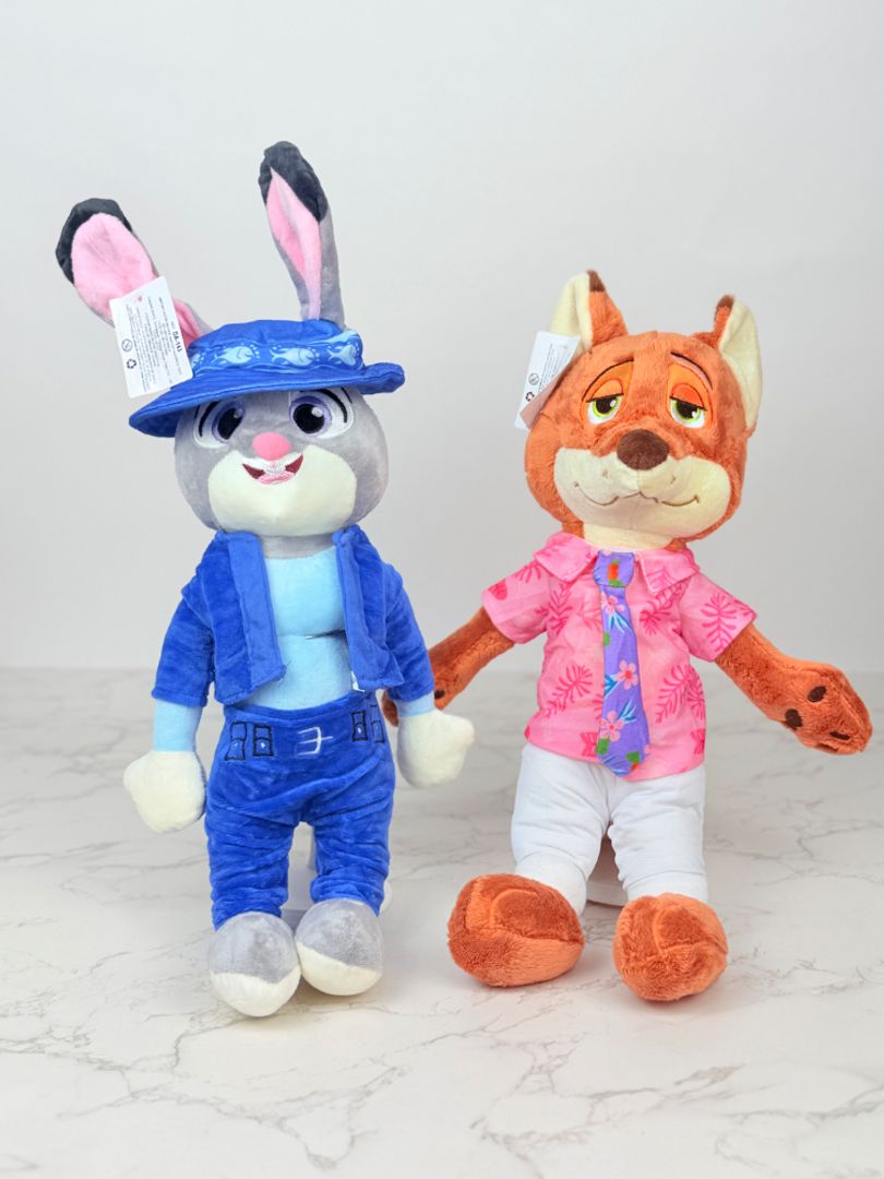 ZORRO Y CONEJA ZOOTOPIA 