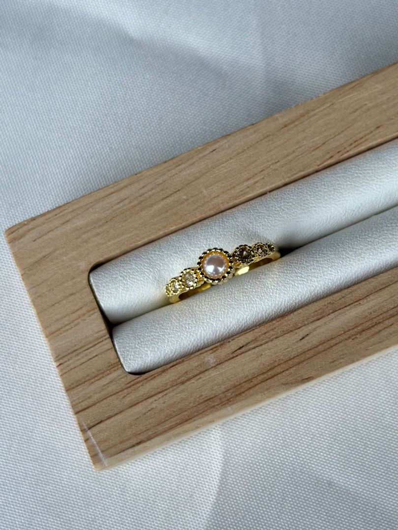 Anillo perla 