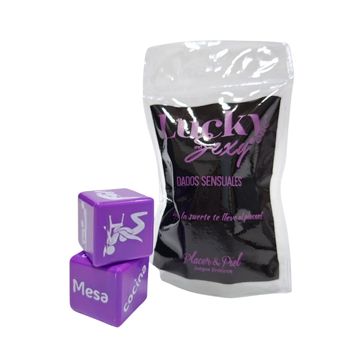 Imagen del producto DADOS MORADOS Lucky one básico