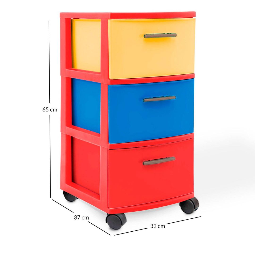 CAJONERO ECLYPSE 3 NIVELES MQ TRICOLOR REF 407 0042 MQ