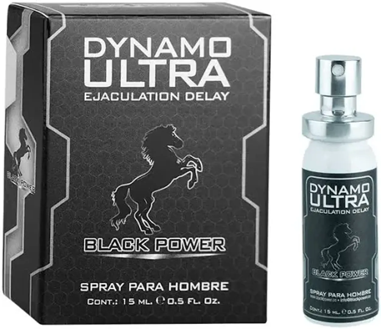 Retardante Dynamo Ultra Spray 15ml Black Power