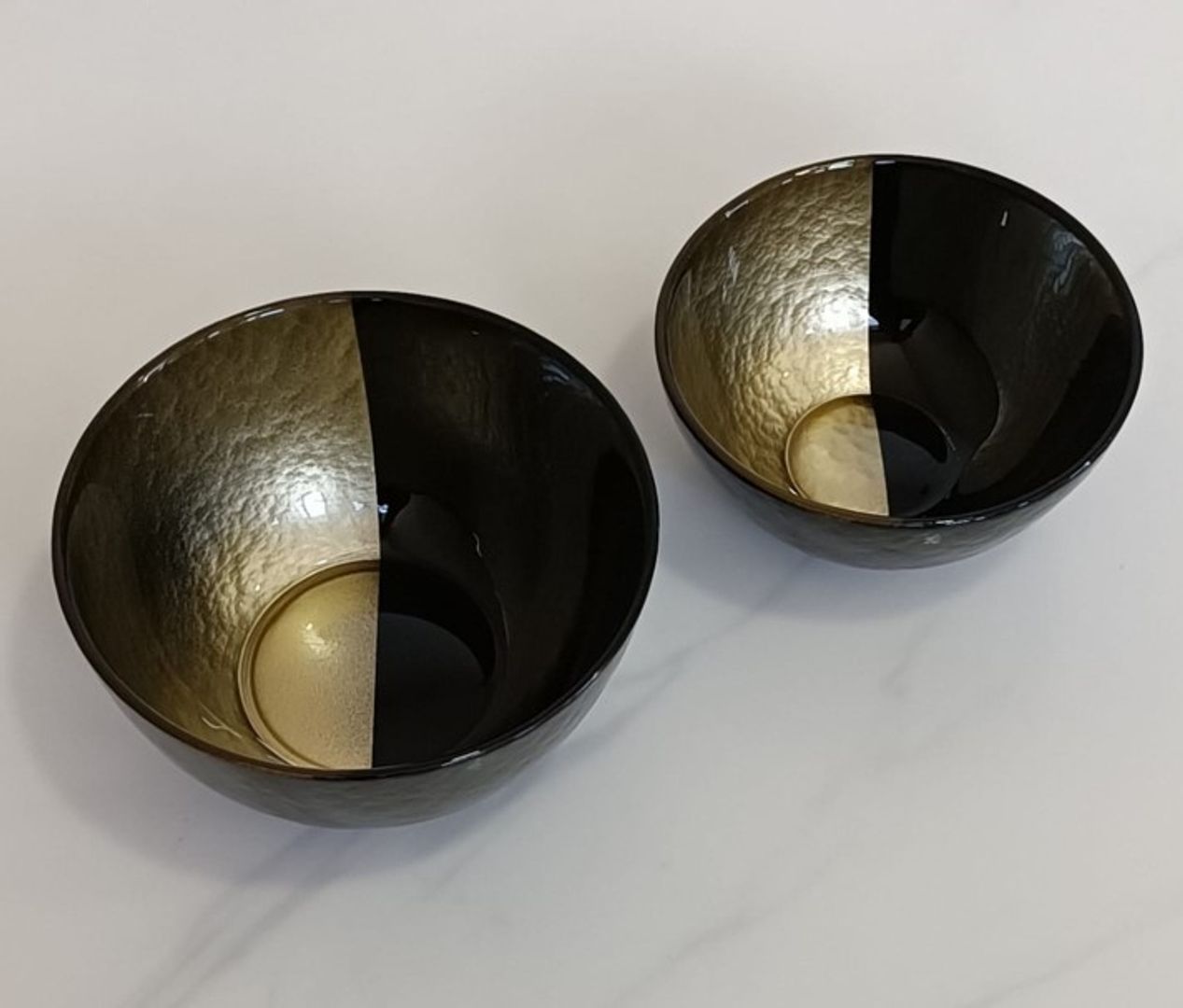 Set Bowls en cristal.