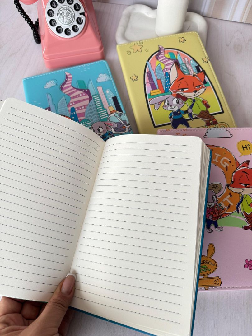 Cuadernos zootopia 