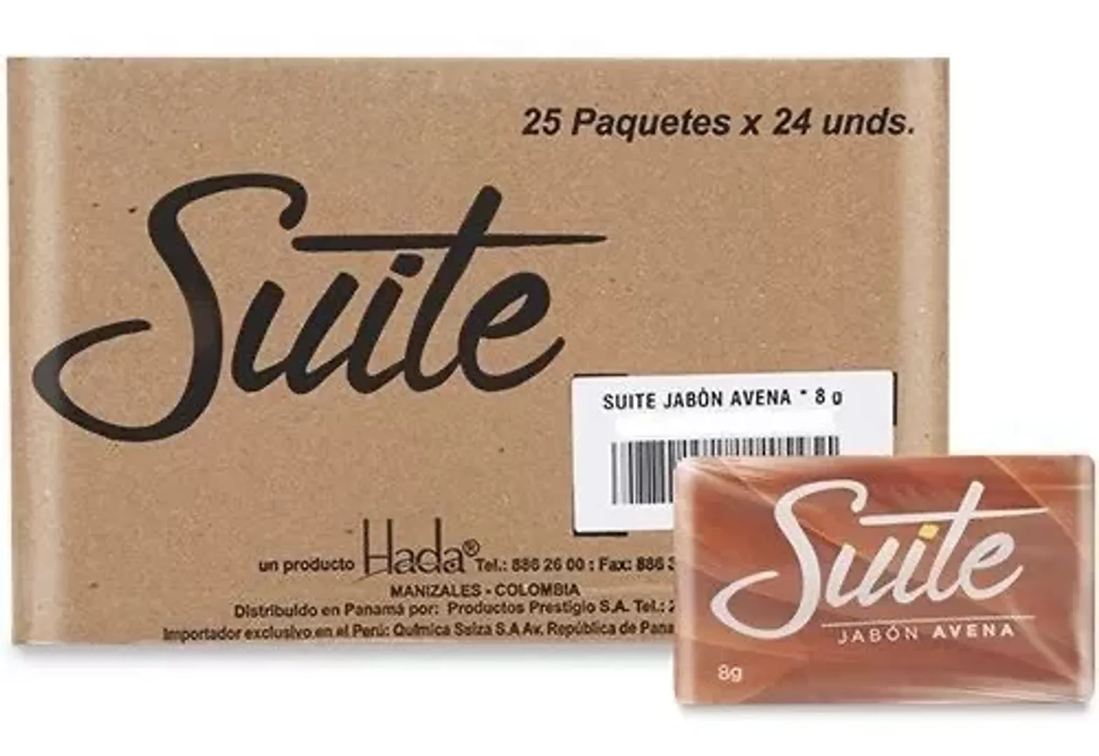F. JABON SUITE  CAJA X 25 PAQUETES