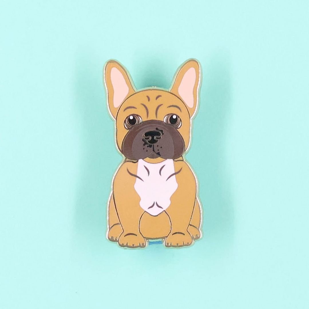 PIN BULLDOG FRANCES CAFE