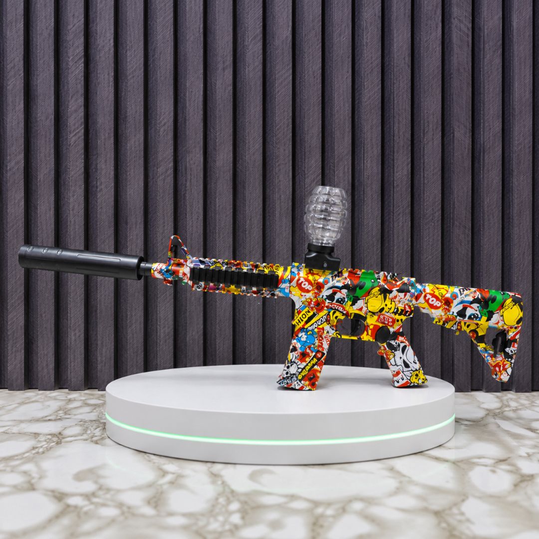 PISTOLA HIDROGEL AK 47 COLORES