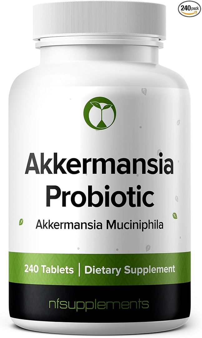 Akkermansia Muciniphila probiotico 240 comp 100 millones AFU NFSupplements