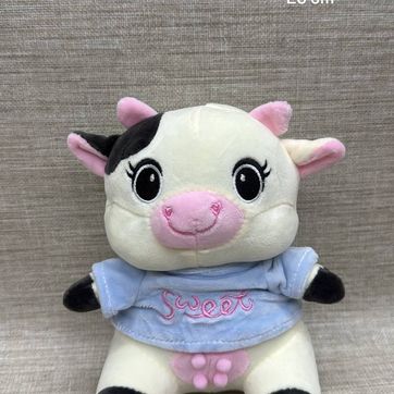 Imagen del producto VACA CON CAMISA AZUL 23 CM