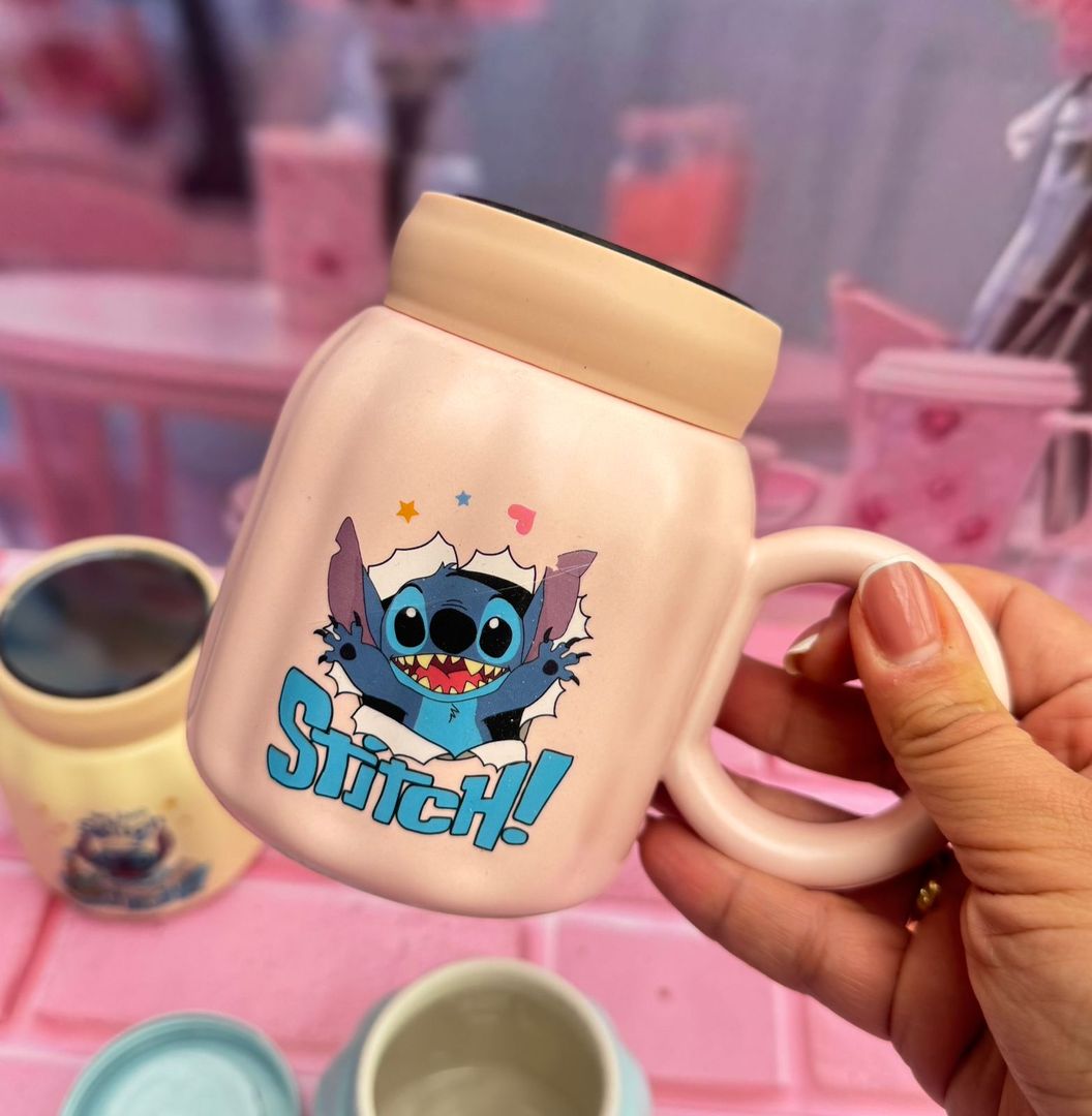 Mug espejo Stitch 