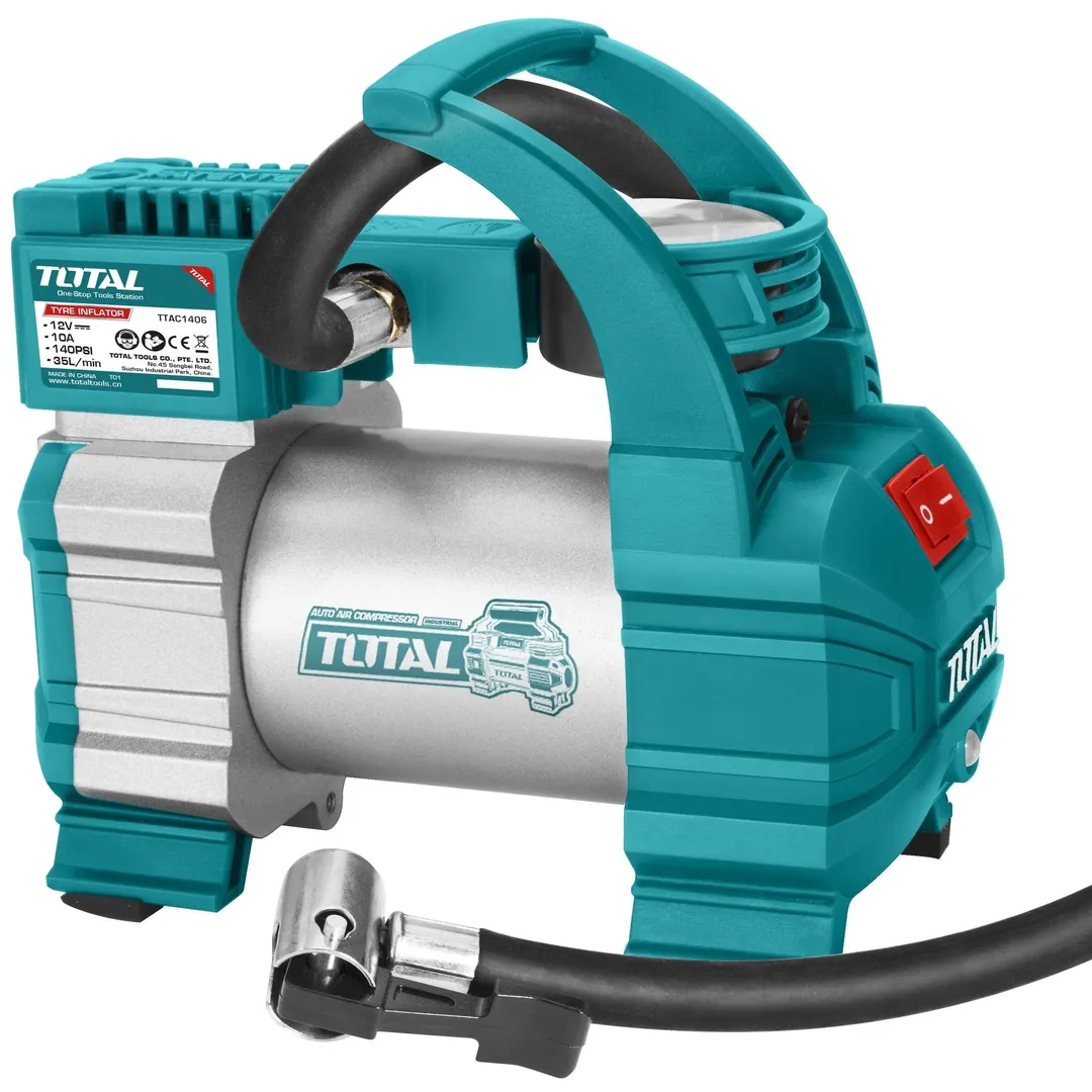 Compresor de aire para auto 12V Total