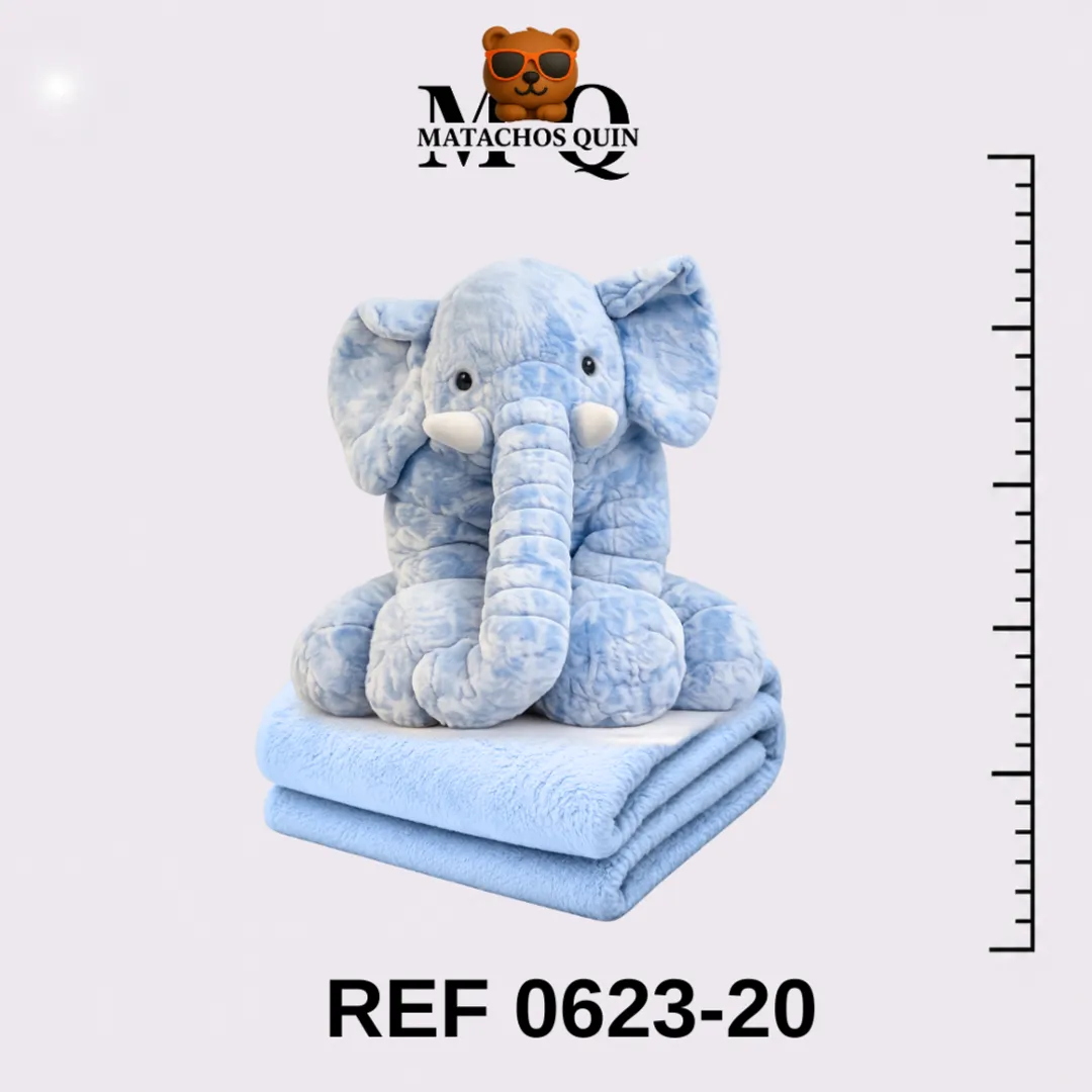ELEFANTE CON COBIJA SURTIDO