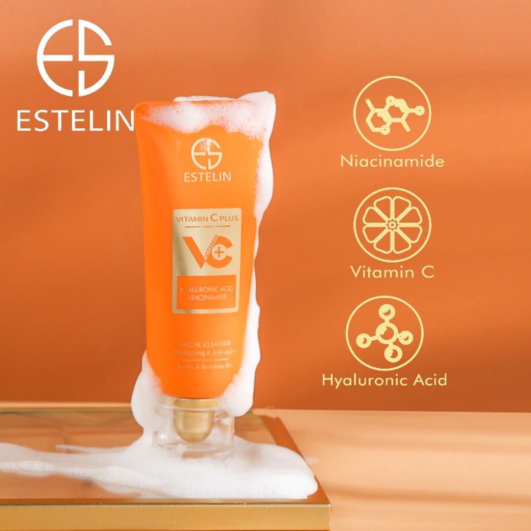 Jabon facial con vitamina C+ESTELIN ES0112