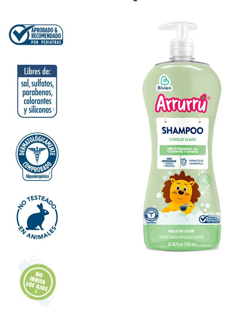 Shampoo Cabello Claro 750ml