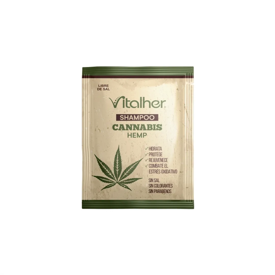 VITALHER SHAMPOO CANNABIS SACHET 30ML