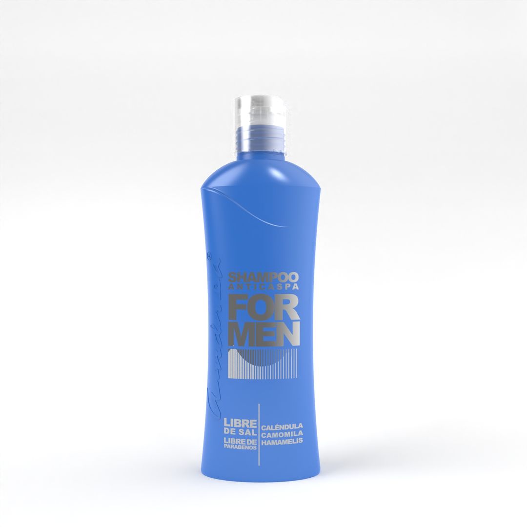 SHAMPOO ANTICASPA FOR MEN ANDREA COSMETICS 300ML
