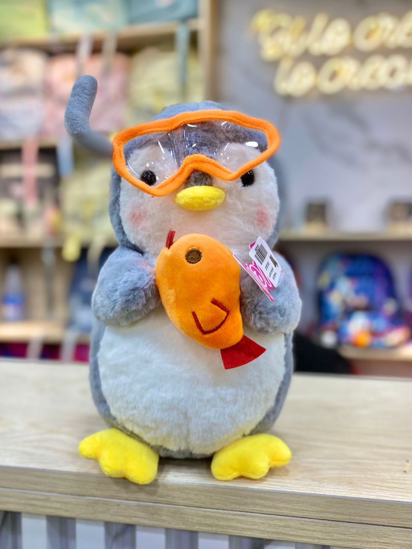 PINGÜINO GAFAS ( 23 CM ) 