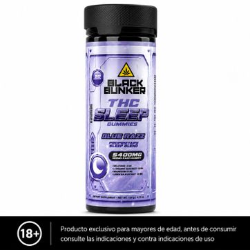Imagen del producto Gomitas Para Dormir Blue Razz Black Bunker