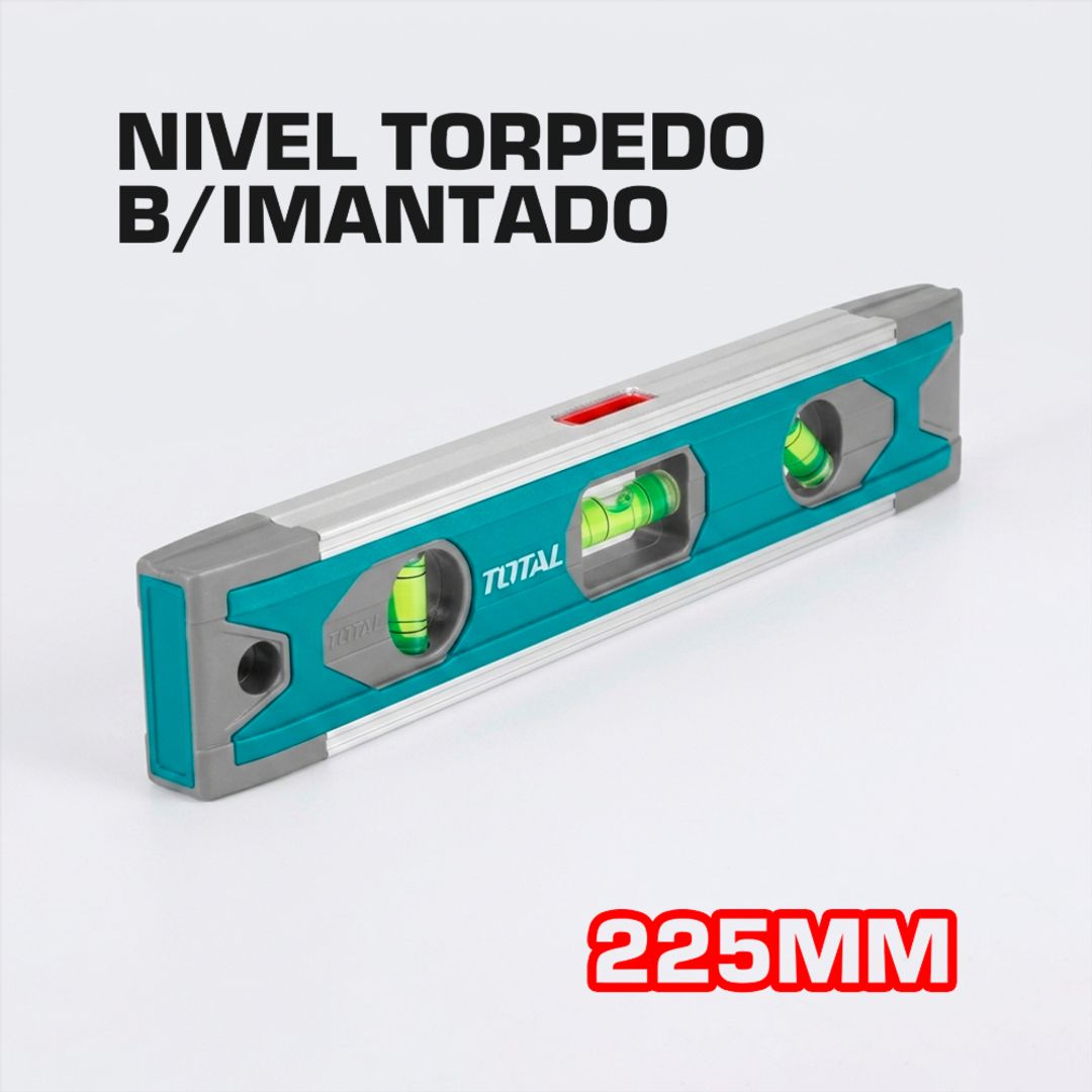 NIVEL TORPEDO 225MM B/IMANTADO