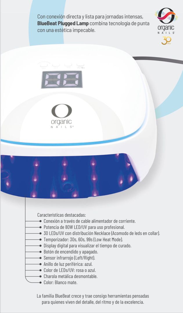 BLUEBEAT PLUGGED LAMP