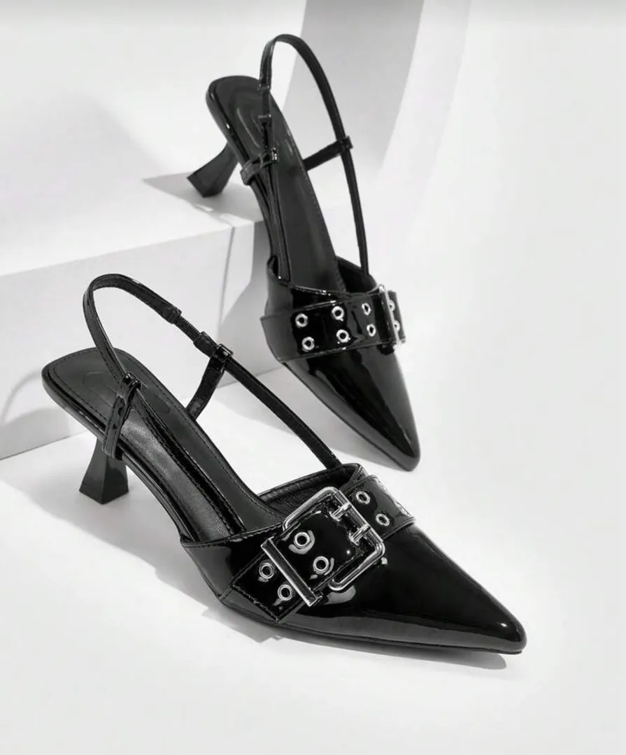 TACONES NEGROS TALLA (38)
