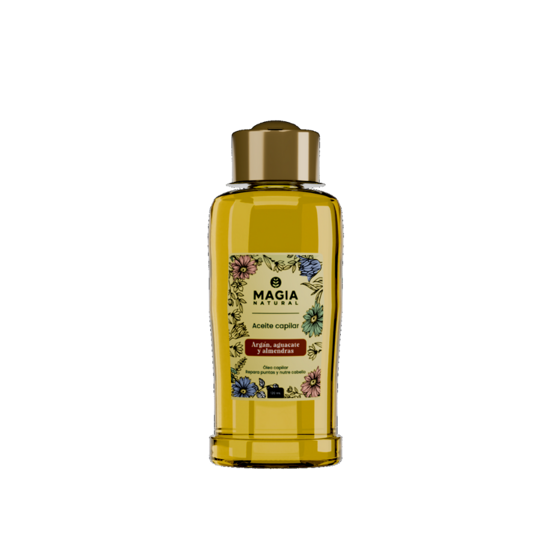 OLEO CAPILAR DE ARGAN 120ML MAGIA NATURAL