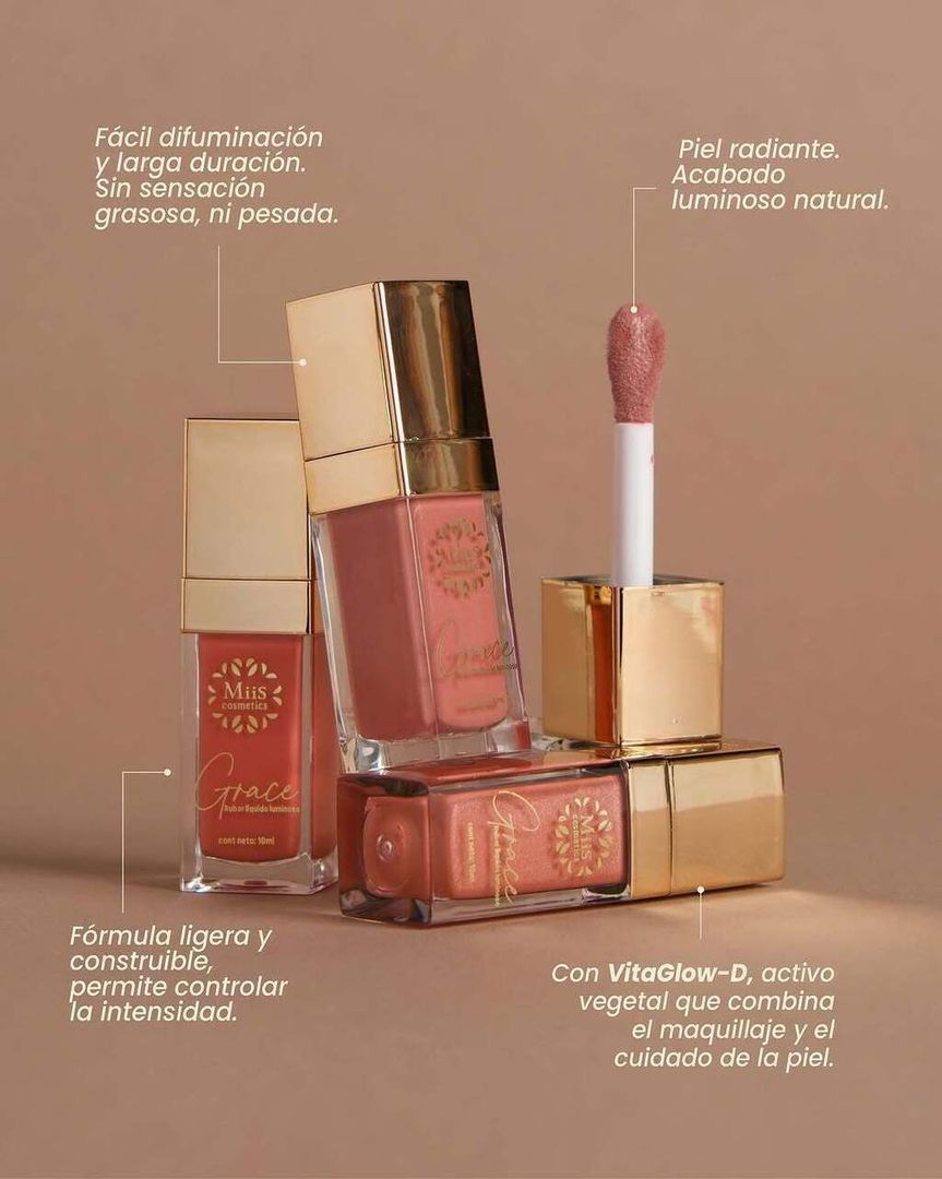 RUBOR LIQUIDO LUMINOSO MIIS COSMETICS