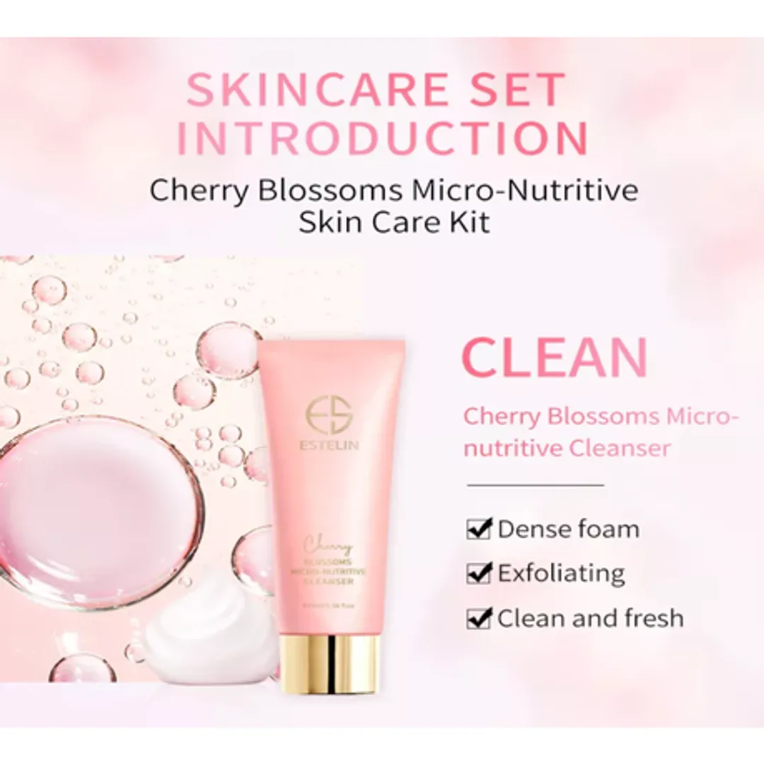 Jabon facial de cherry blossoms Estelin