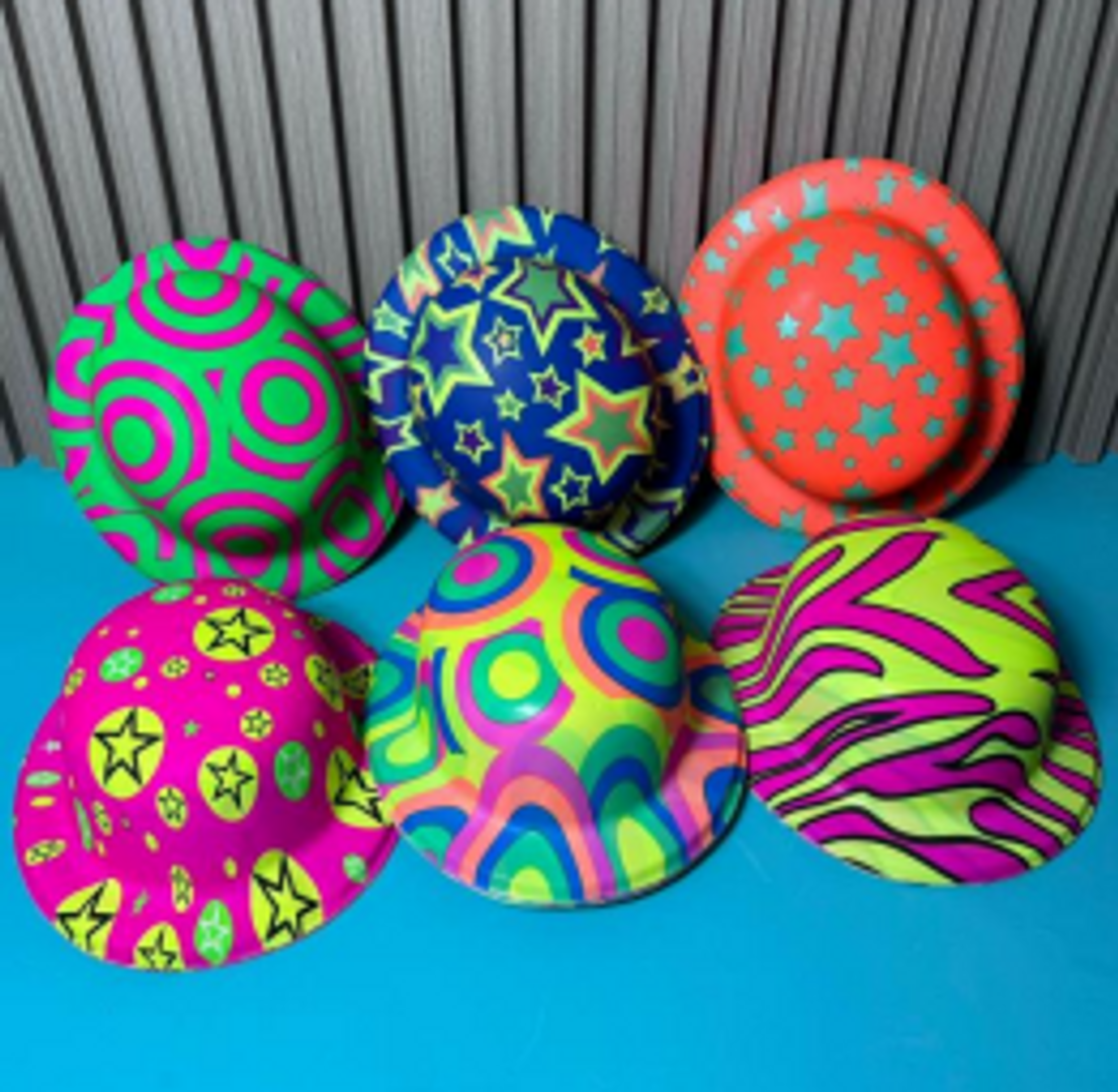 GORRO PARA FIESTA NEON