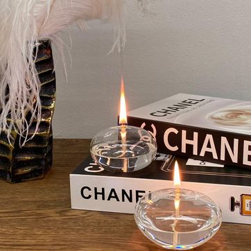 Velas de Cristal Transparente - imagen 1