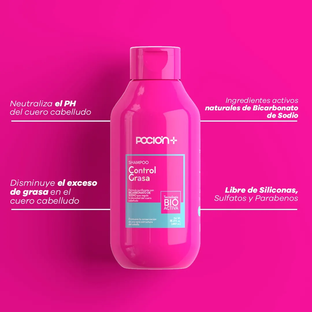 Shampoo Control Grasa de Poción
