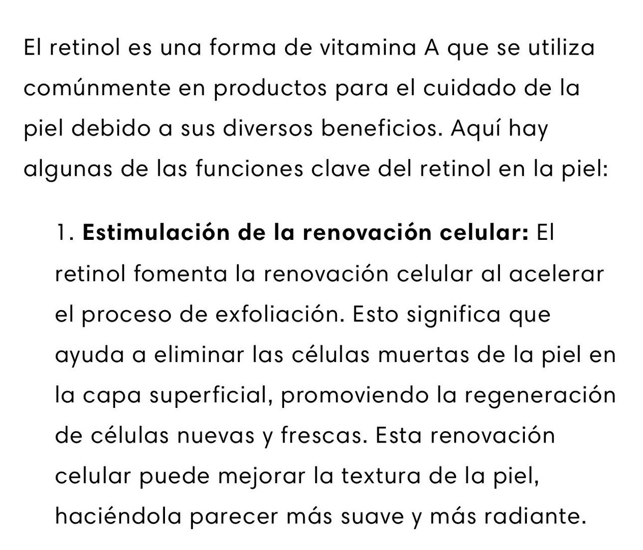 Serum retinol 