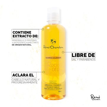 Shampoo aclarador rocio de oro rene chardon - imagen 1