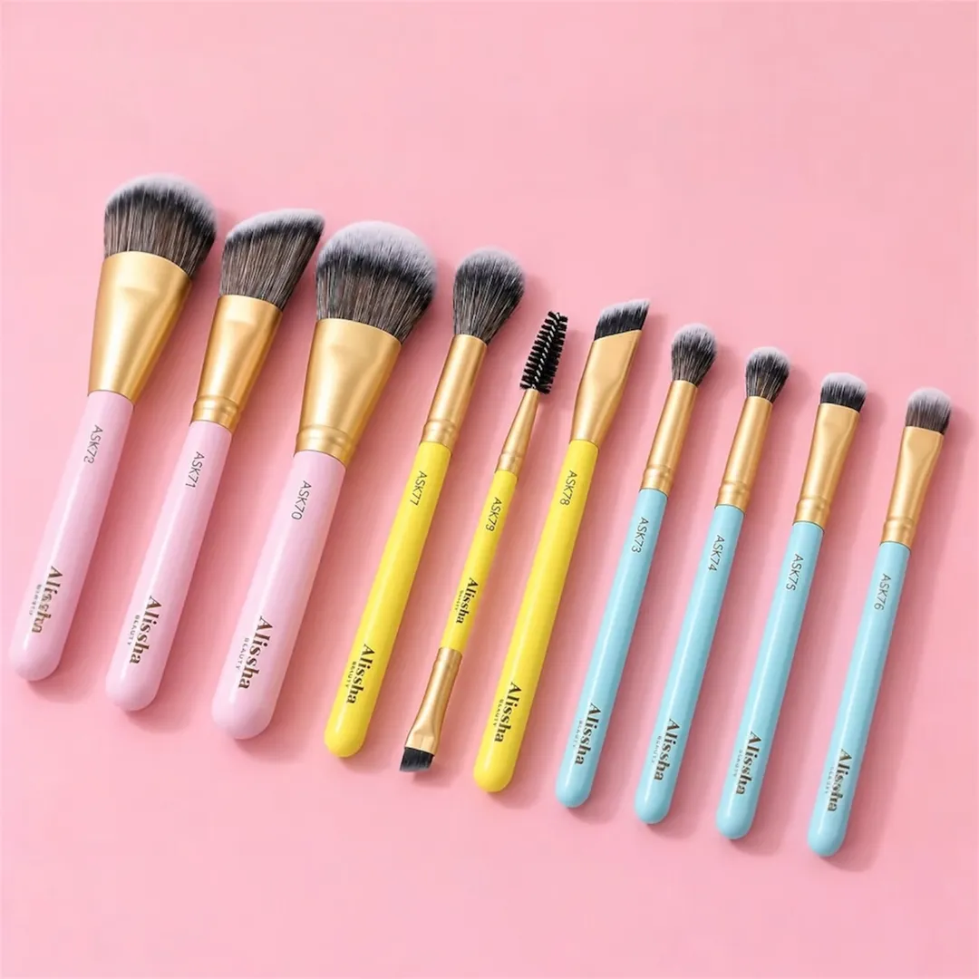 KIT DE BROCHAS CUADRADO ALISSHA