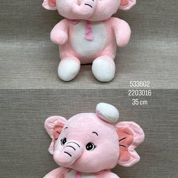 Imagen del producto ELEFANTE ROSA CON BOHINA 35 CM