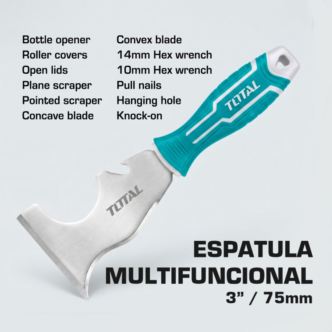 ESPATULA MULTIFUNCIONAL 3" 75MM